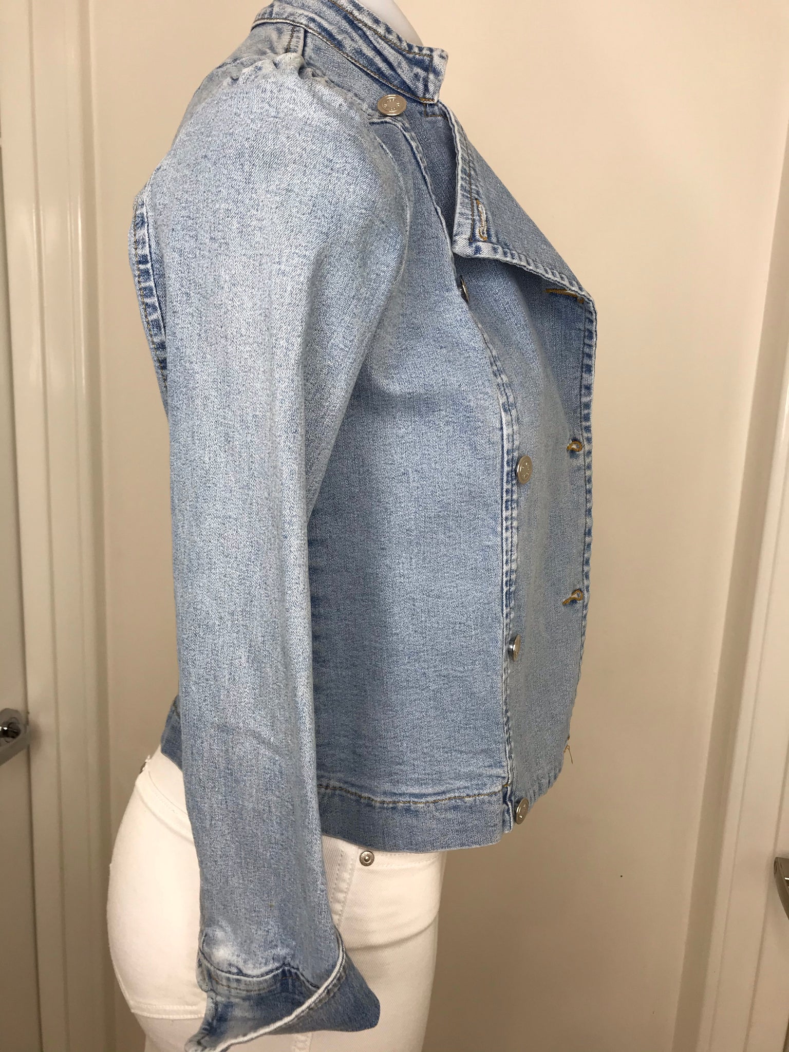 Bettina liano hot sale denim jacket