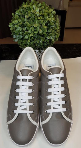 JC Play JEFFREY CAMPBELL JC PLAY GRAY WHITE ZOMG LEA WASH SNEAKERS by JEFFERY CAMPBELL Size 41