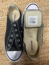 Load image into Gallery viewer, Converse Chuck Taylor All Star Sneakers, Black, Size 1.5 (UK)