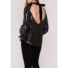 Load image into Gallery viewer, Perseverance Sequin Blouse, BNPT, Size 12