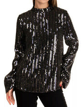 Load image into Gallery viewer, Perseverance Sequin Blouse, BNPT, Size 12