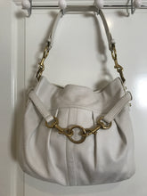 Load image into Gallery viewer, Coach Leather Hobo Handbag - Ivory- N°J05S-8B15