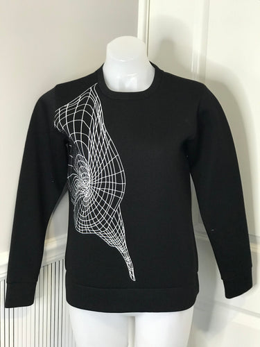 Calvin Klein Sweatshirt, Black, Size S