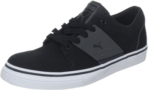 Puma El Ace 2 Nubuck Junior Shoes In Black/Asphalt Boy's Shoes, Size UK 2