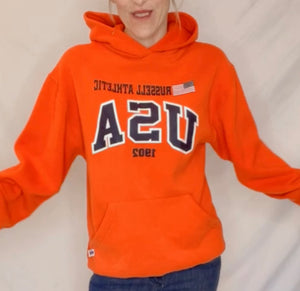 Russell Athletics Hoodie, Orange