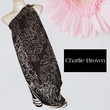 Load image into Gallery viewer, Charlie Brown One-Shoulder Asymmetrical Dress, Size 14