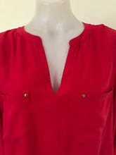 Load image into Gallery viewer, Portmans Blouse, Red, Size 14