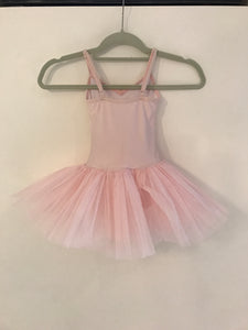 Studio 7 Dancewear Tutu Dress, Pale Pink, Size Child Small