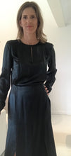 Load image into Gallery viewer, Stella McCartney Long Sleeve Silk Dress, Size AU 12/IT 42